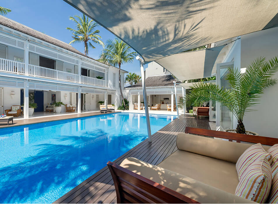 Villa Lulito - Daybed with sail canopy